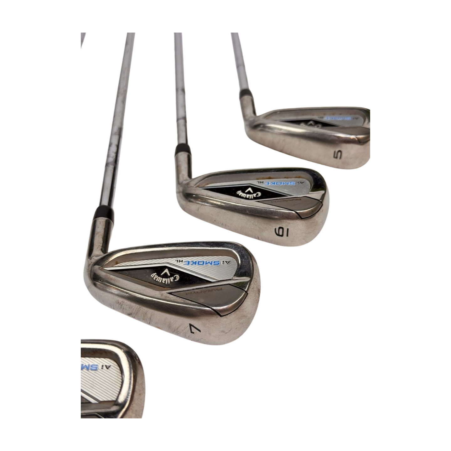 CALLAWAY AI SMOKE HL IRON SET 5-PW AW GW REGULAR FLEX RH