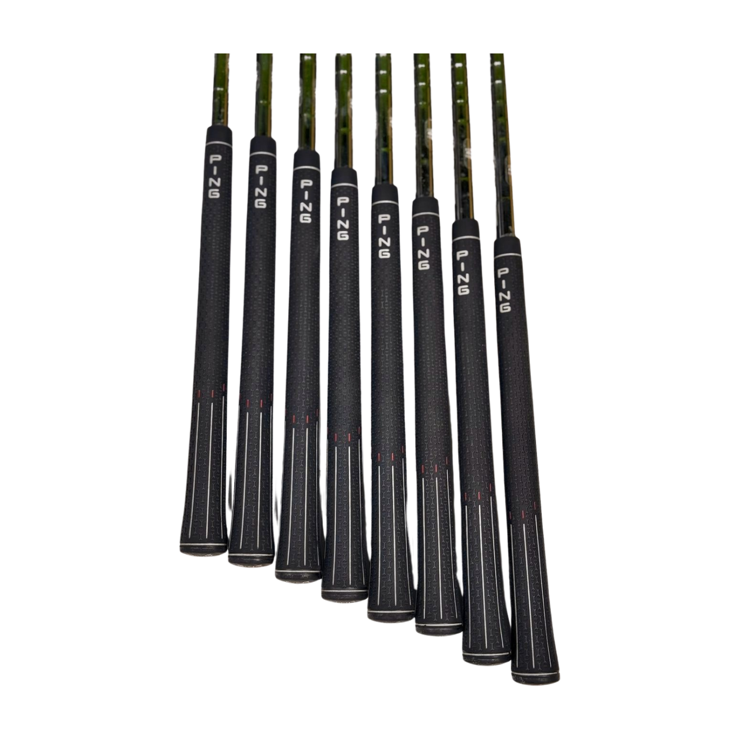 PING I15 IRON SET 3-PW BLACK DOT STIFF FLEX RH