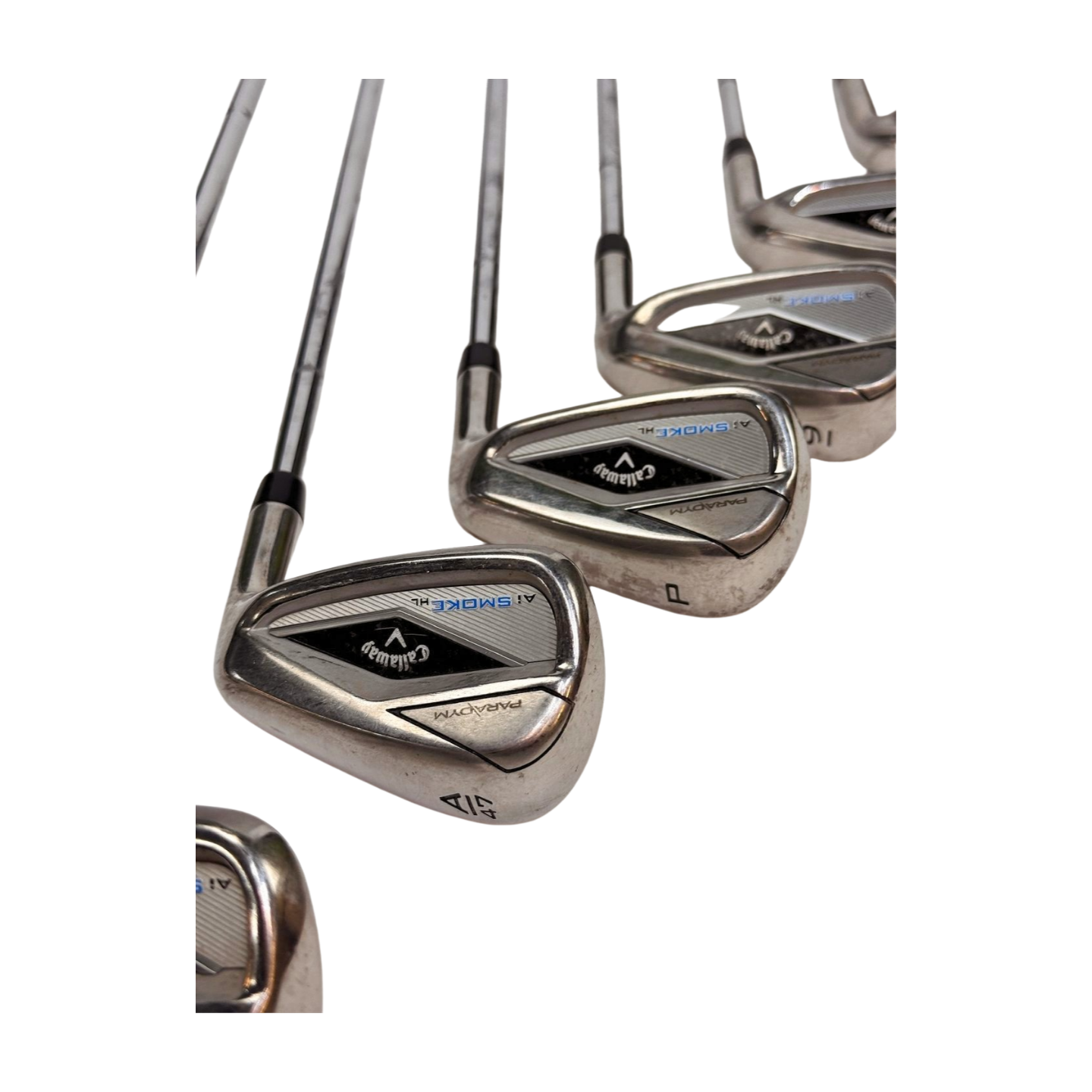 CALLAWAY AI SMOKE HL IRON SET 5-PW AW GW REGULAR FLEX RH