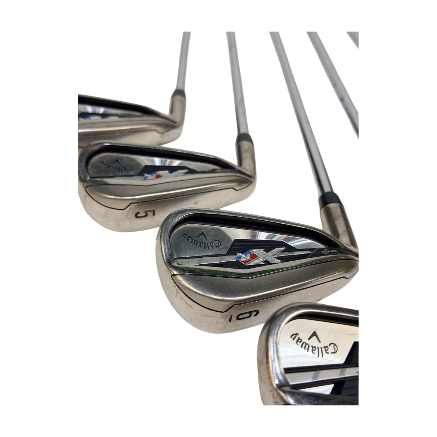 CALLAWAY XR IRON SET 4-PW R FLEX LEFT HAND