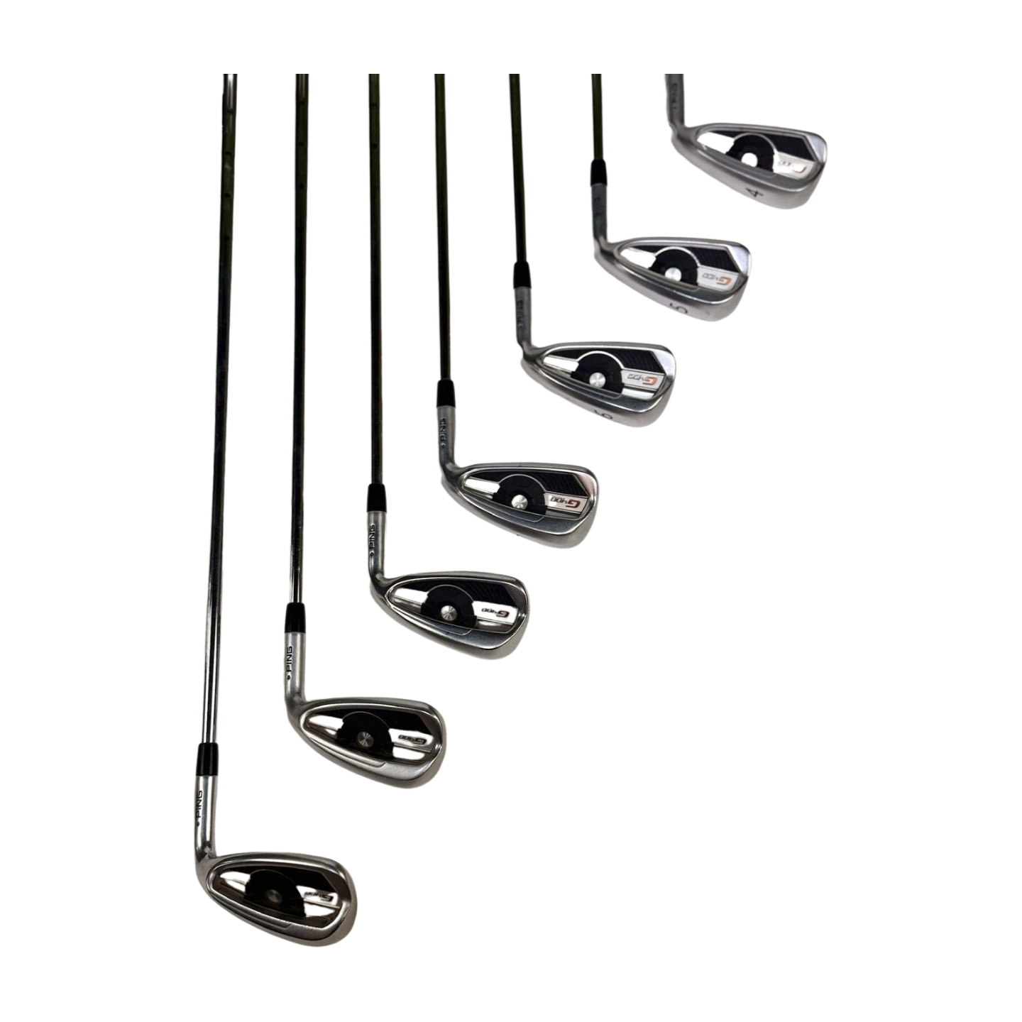PING G400 IRON SET GREEN DOT 4-PW R FLEX RH