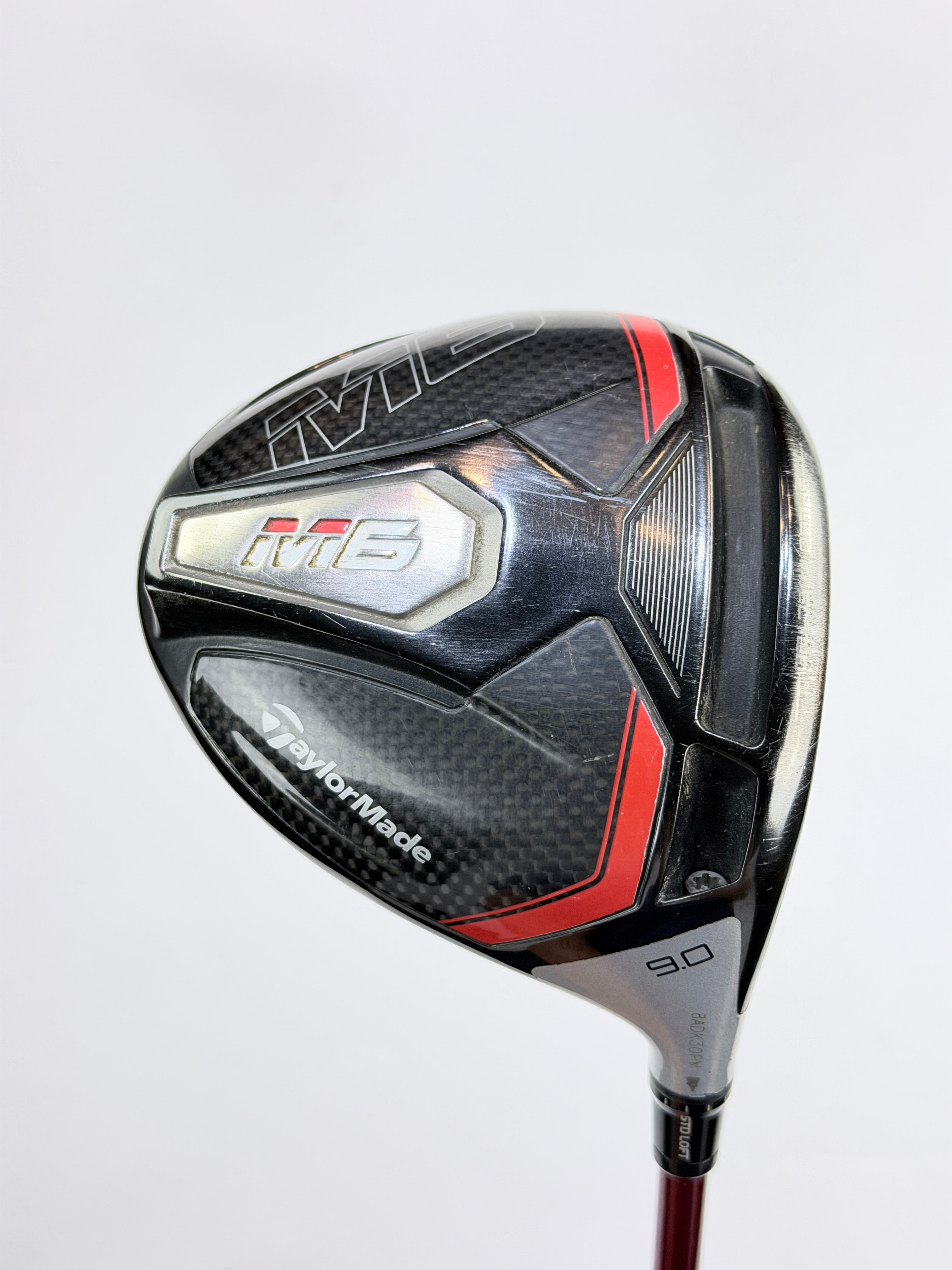 TaylorMade M6 ドライバー 9.0 flex-SRヘッドカバー付き TaylorMade M6 ドライバー 9.0 flex-SRヘッドカバー付き TaylorMade M6