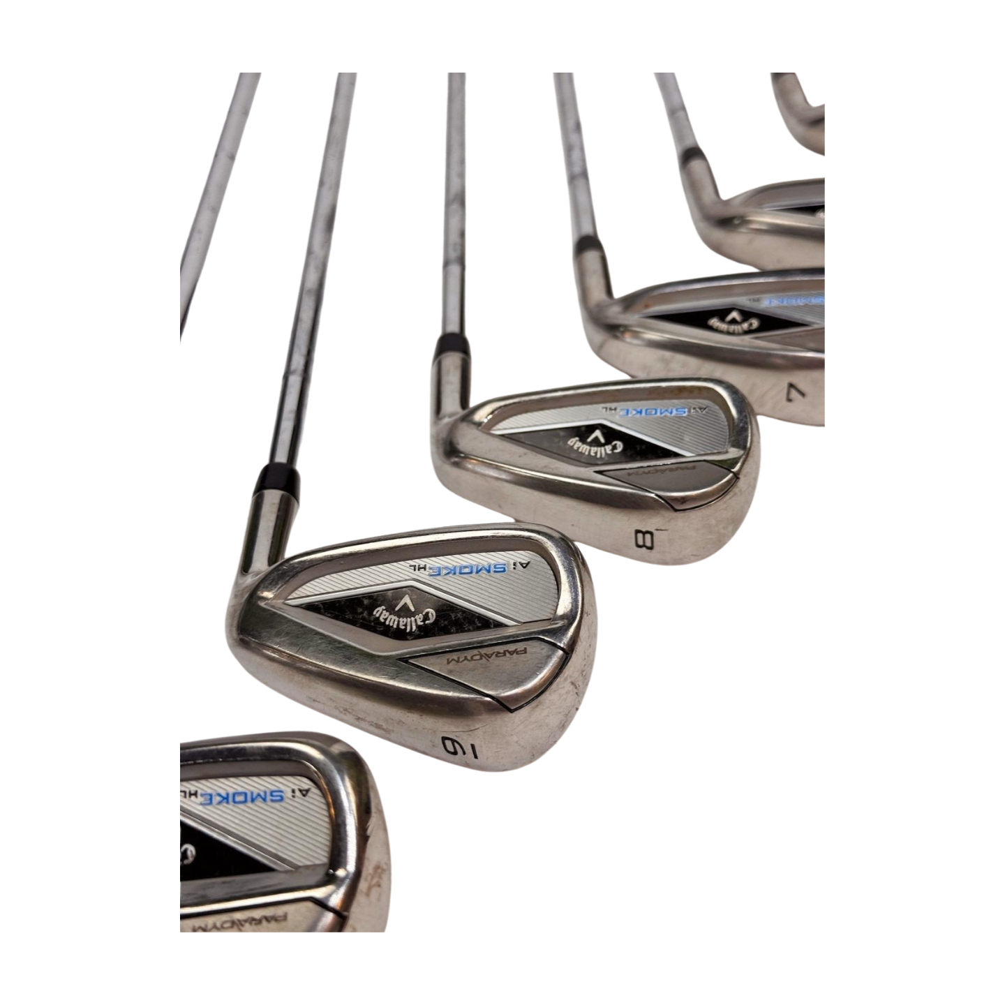 CALLAWAY AI SMOKE HL IRON SET 5-PW AW GW REGULAR FLEX RH