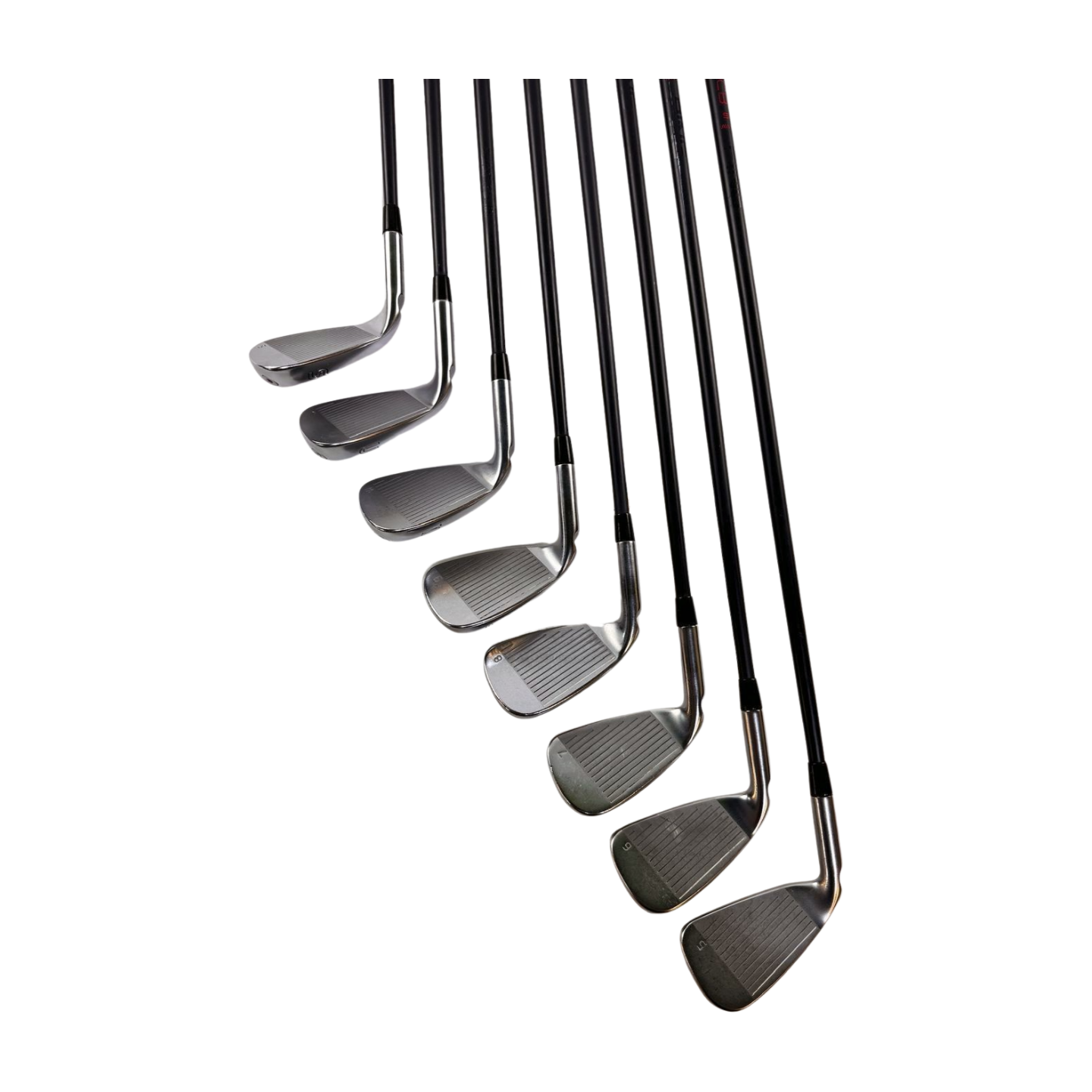 PING G410 IRON SET BLACK DOT 5-PW UW SW S FLEX RH