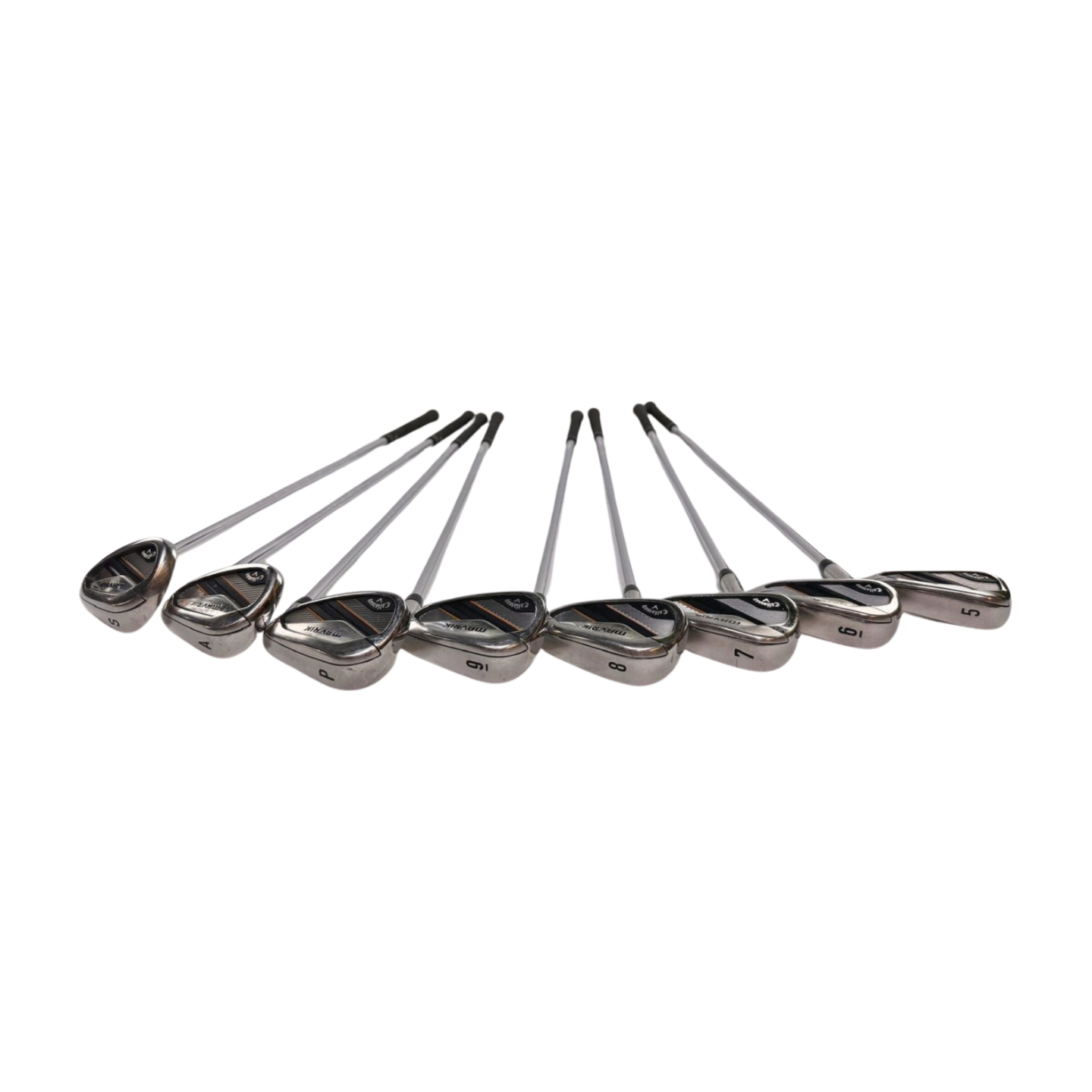 CALLAWAY MAVRIK IRON SET 5-PW AW SW R FLEX RH