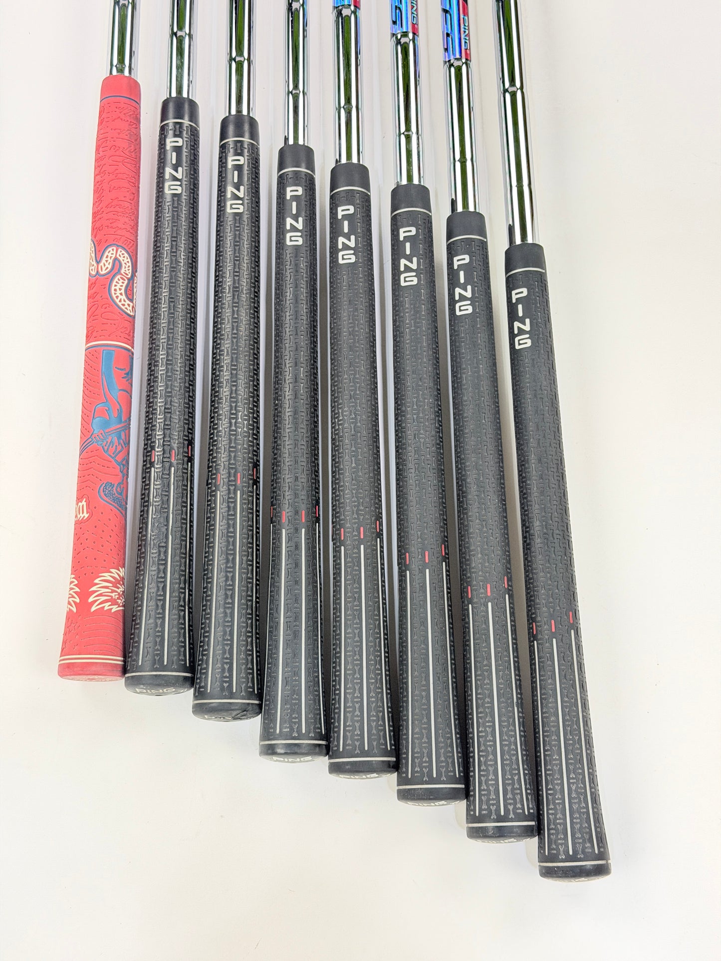 PING I20 IRON SET YELLOW DOT 3-PW S FLEX RH