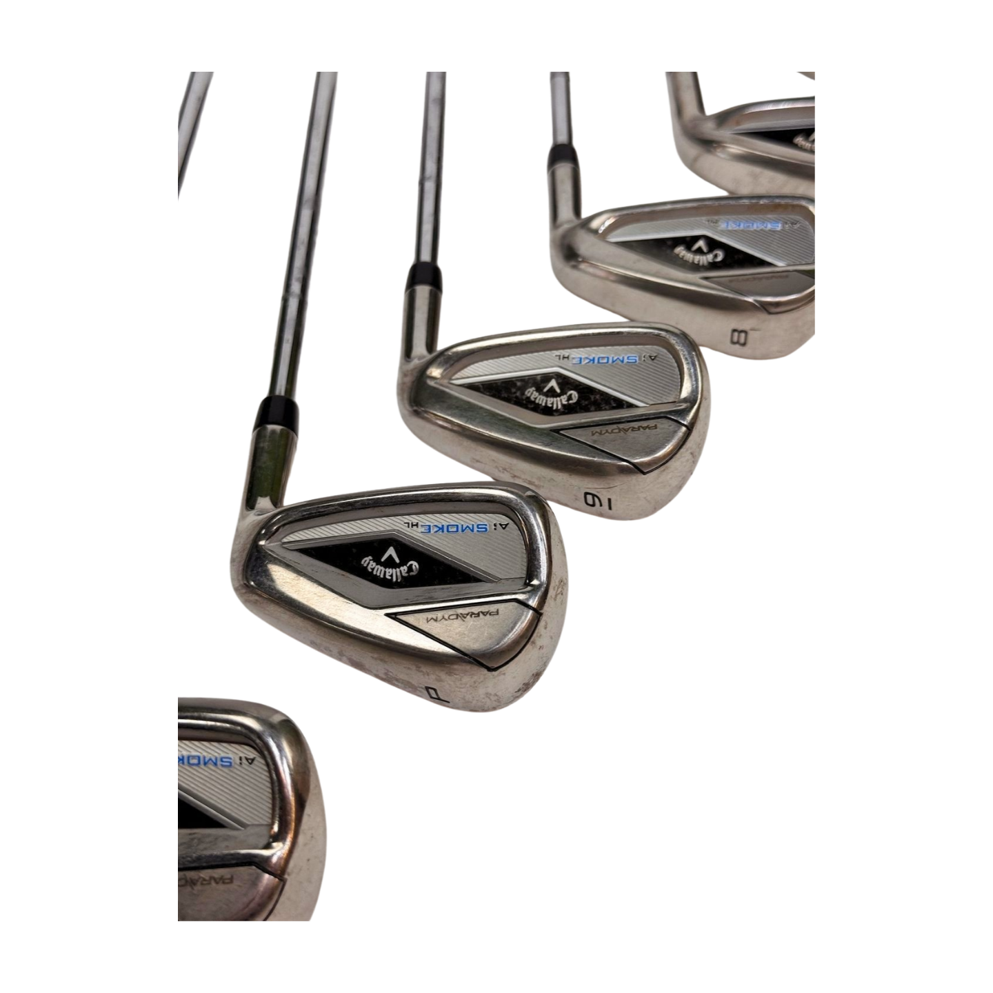 CALLAWAY AI SMOKE HL IRON SET 5-PW AW GW REGULAR FLEX RH