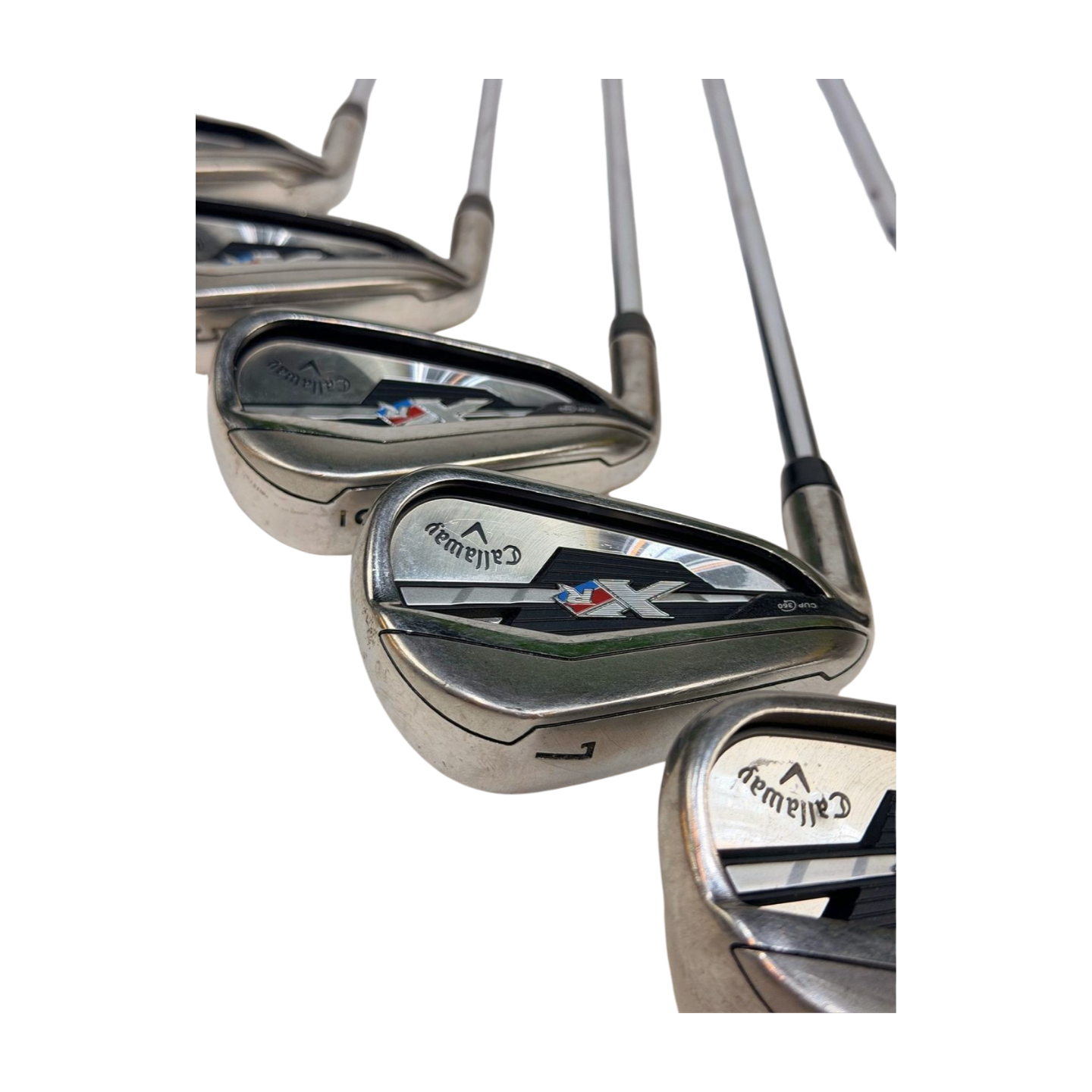 CALLAWAY XR IRON SET 4-PW R FLEX LEFT HAND