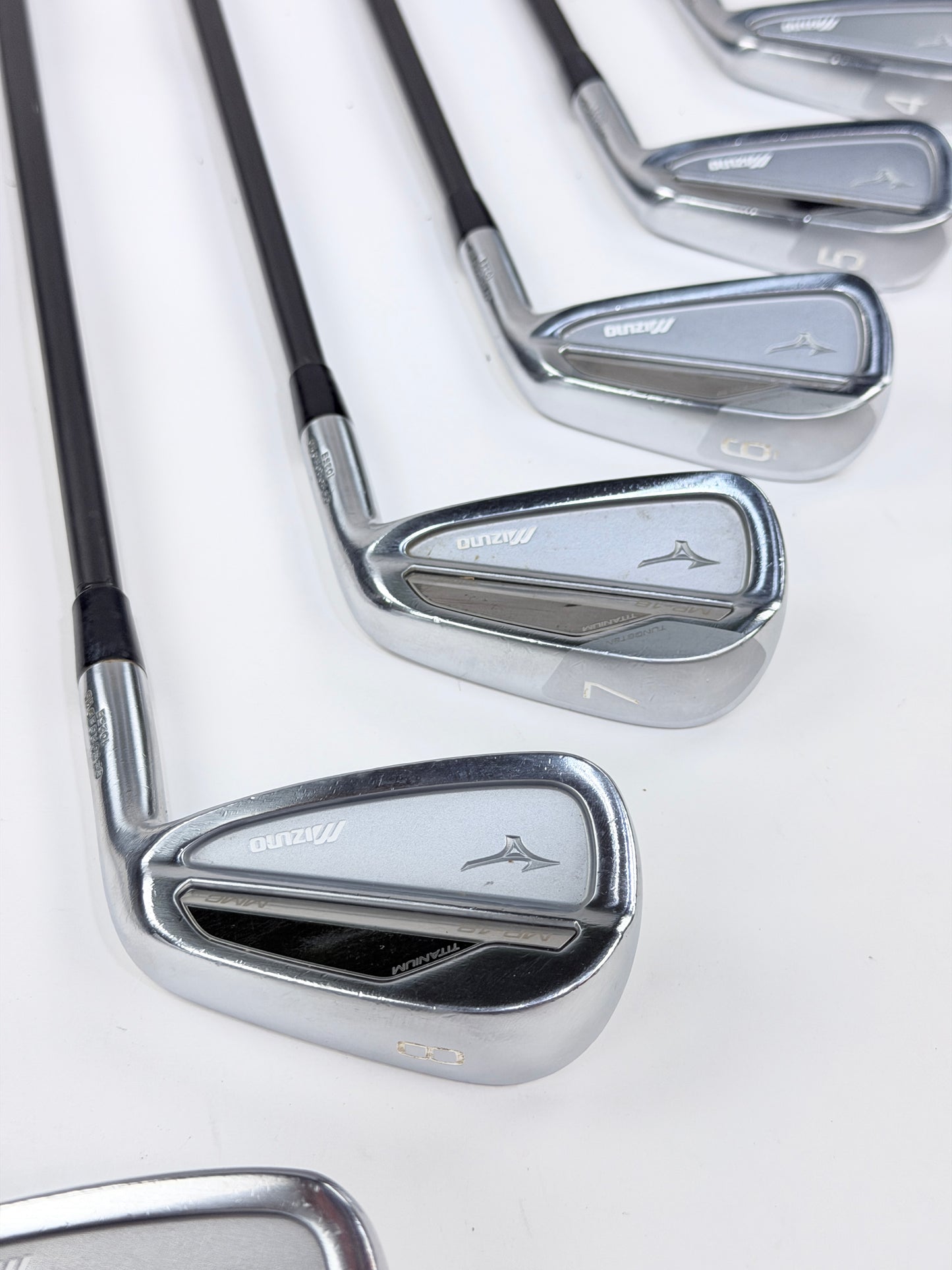 MIZUNO MP-18 IRON SET 4-PW S FLEX RH +.5”