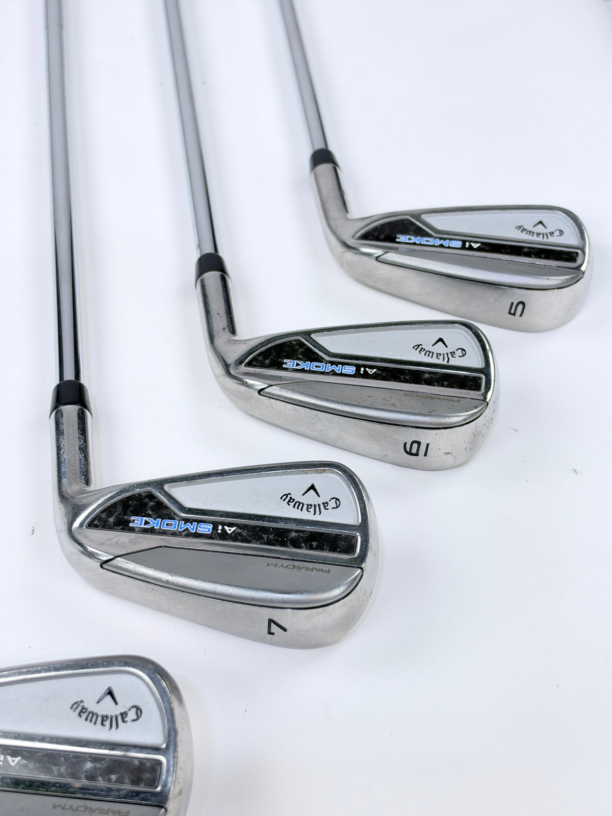 CALLAWAY AI SMOKE IRON SET 5-PW AW S FLEX RH