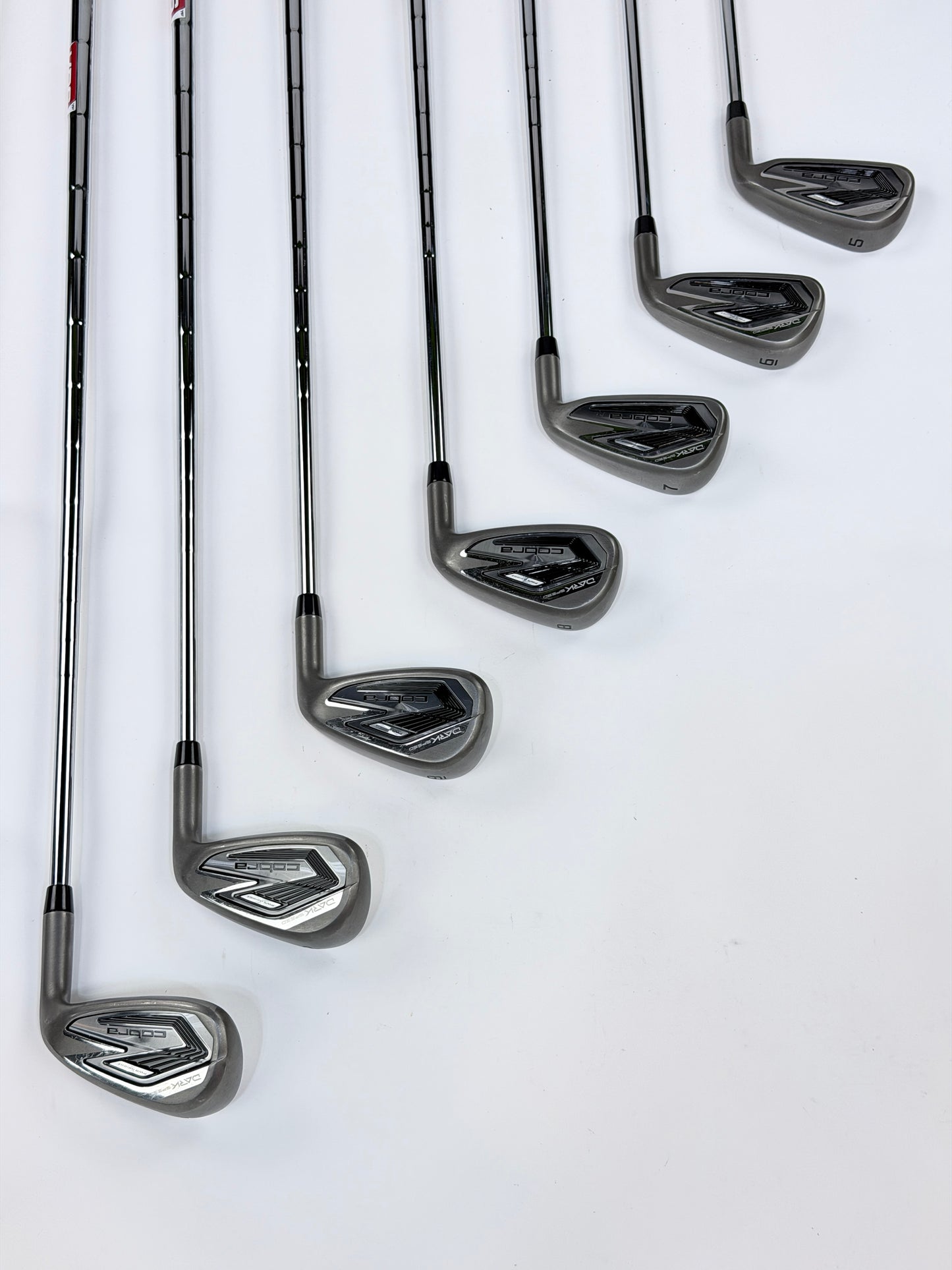 COBRA DARK SPEED IRON SET 5-PW GW S FLEX RH