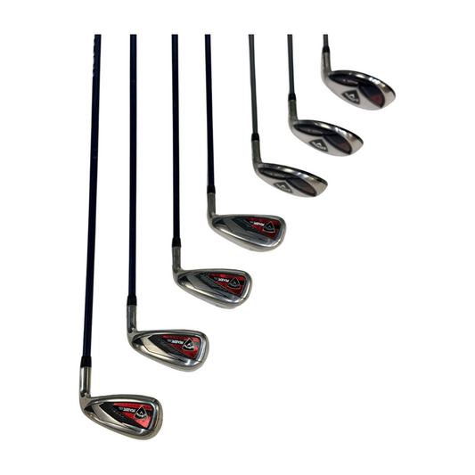 CALLAWAY RAZR HL HYBRID IRON SET 4H 5H 6H 7-PW R FLEX RH