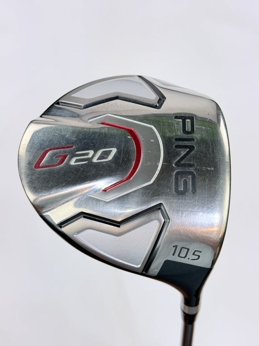 PING G20 10.5° DRIVER S FLEX RH 45”