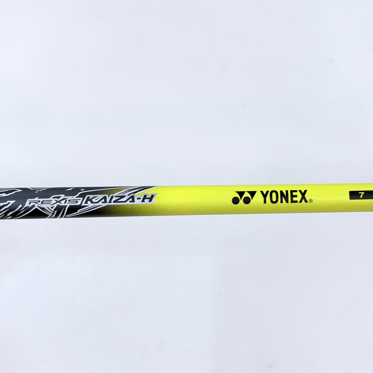 YONEX REXIS KAIZA-H 7TX YELLOW DRIVER SHAFT 46” NEW