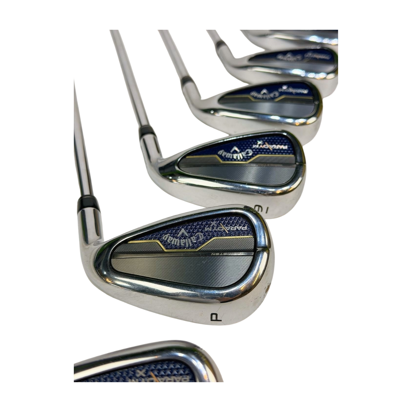 CALLAWAY PARADYM X IRON SET 5-PW AW REGULAR FLEX RH