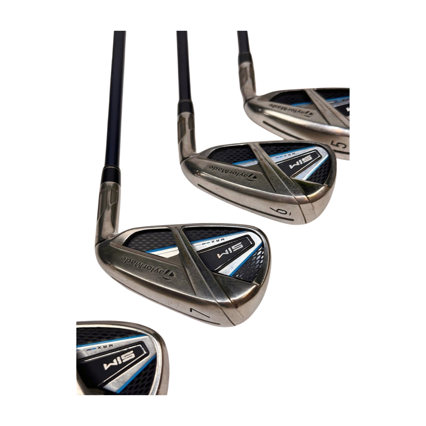TAYLORMADE SIM MAX IRON SET 5-PW AW SW LW R FLEX RH