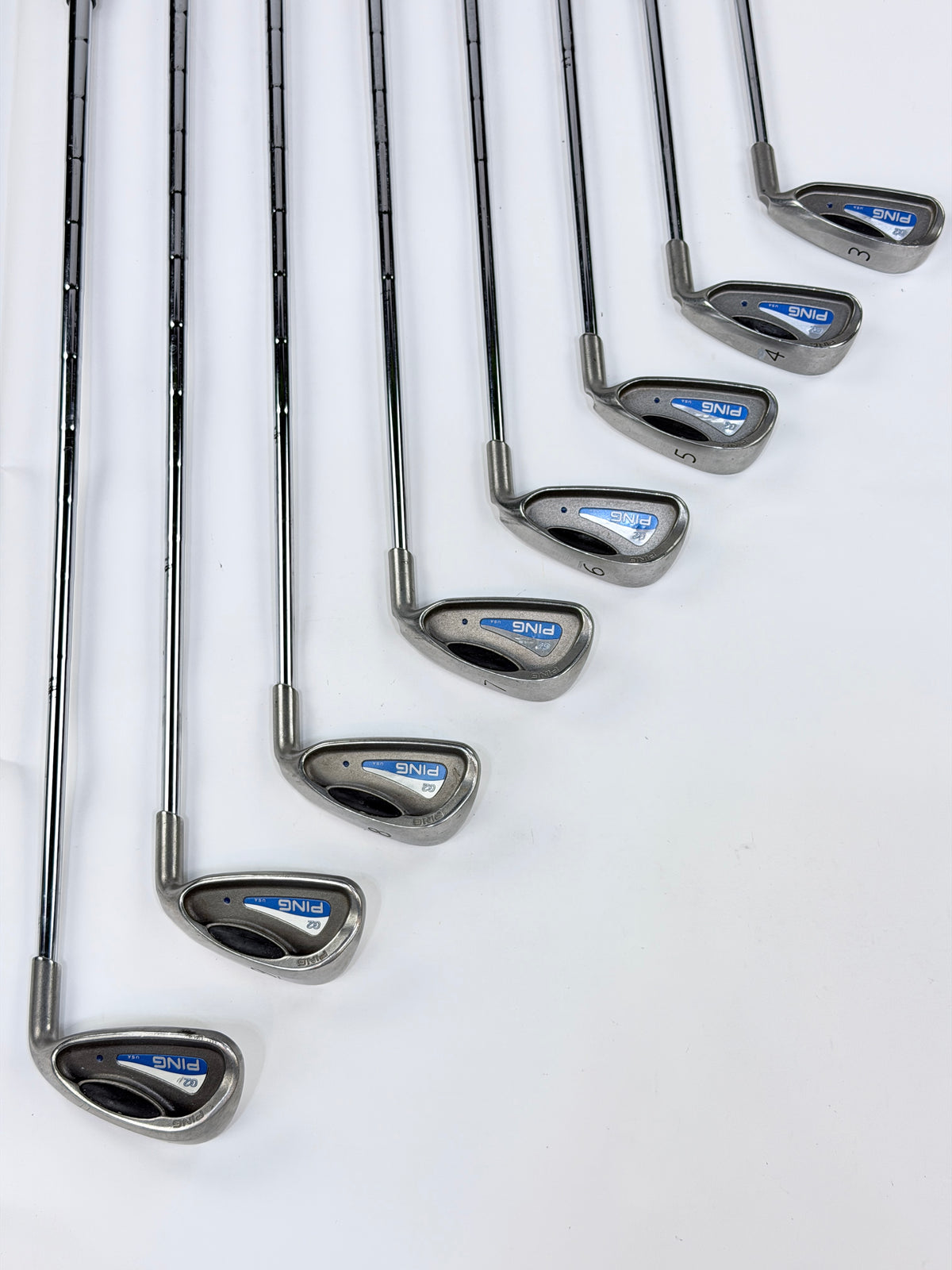 PING G2 BLUE DOT IRON SET 3-PW R FLEX RH