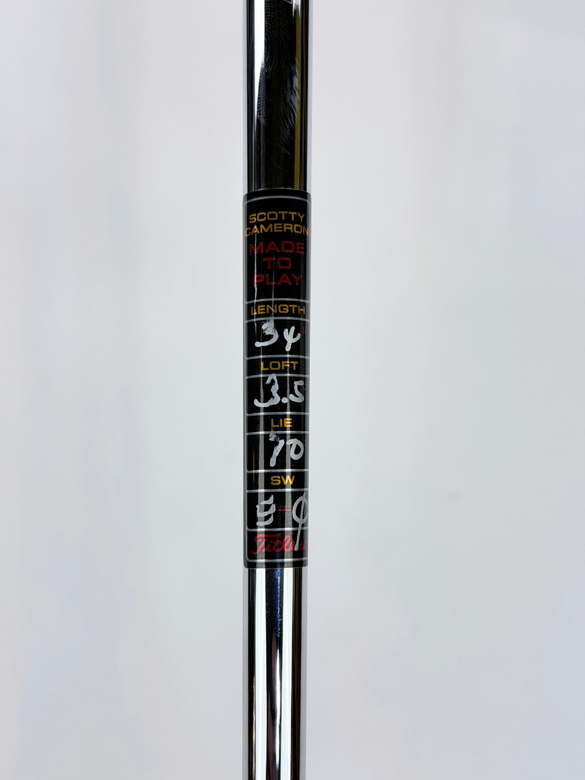 SCOTTY CAMERON PHANTOM 5.2 PUTTER RH 34” NEW
