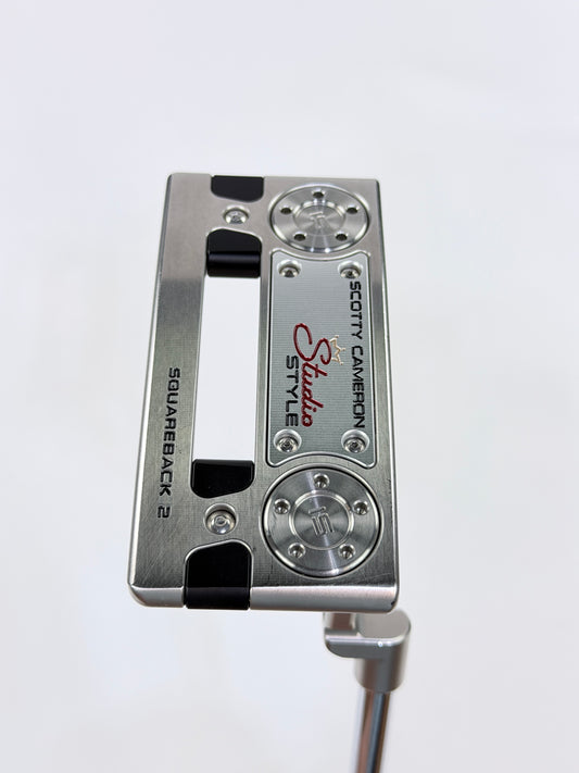 SCOTTY CAMERON STUDIO STYLE SQUAREBACK 2 PUTTER RH 34”