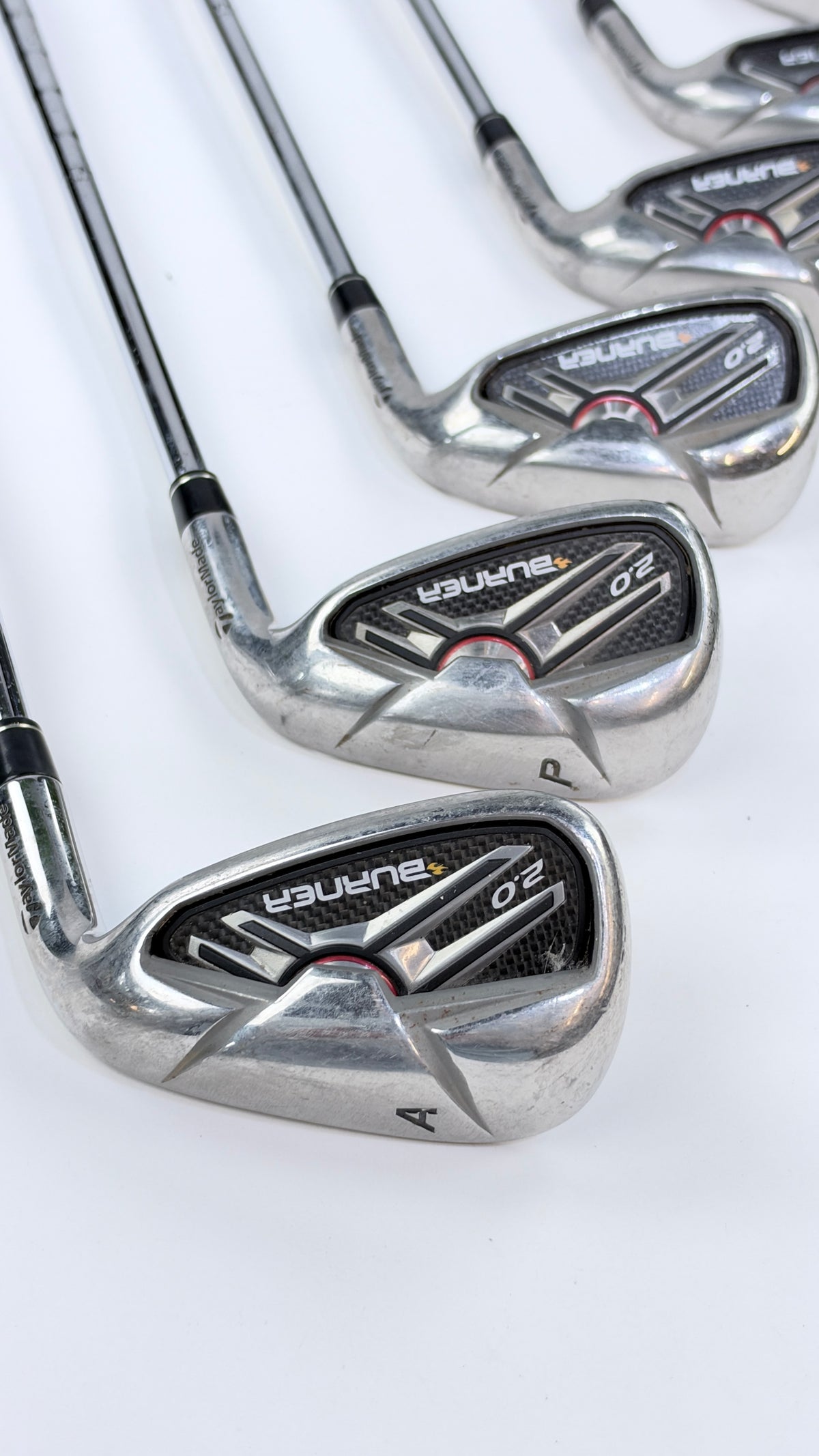 TAYLORMADE BURNER 2.0 IRON SET 4-PW AW S FLEX RH +.5”
