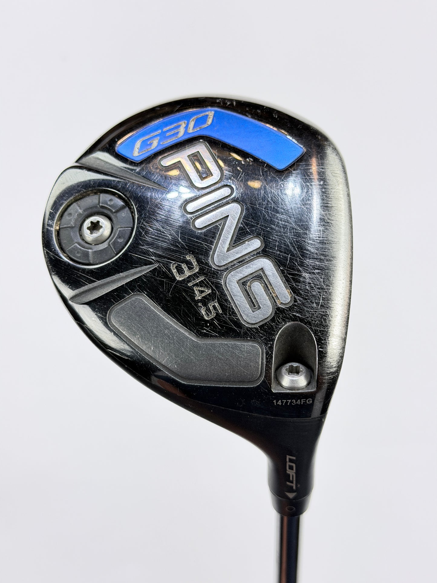 PING G30 3 WOOD 14.5° S FLEX RH 42.5”