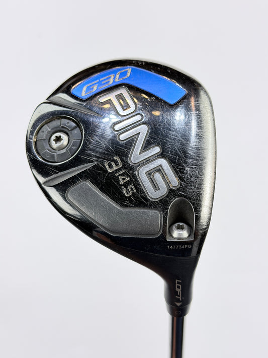 PING G30 3 WOOD 14.5° S FLEX RH 42.5”