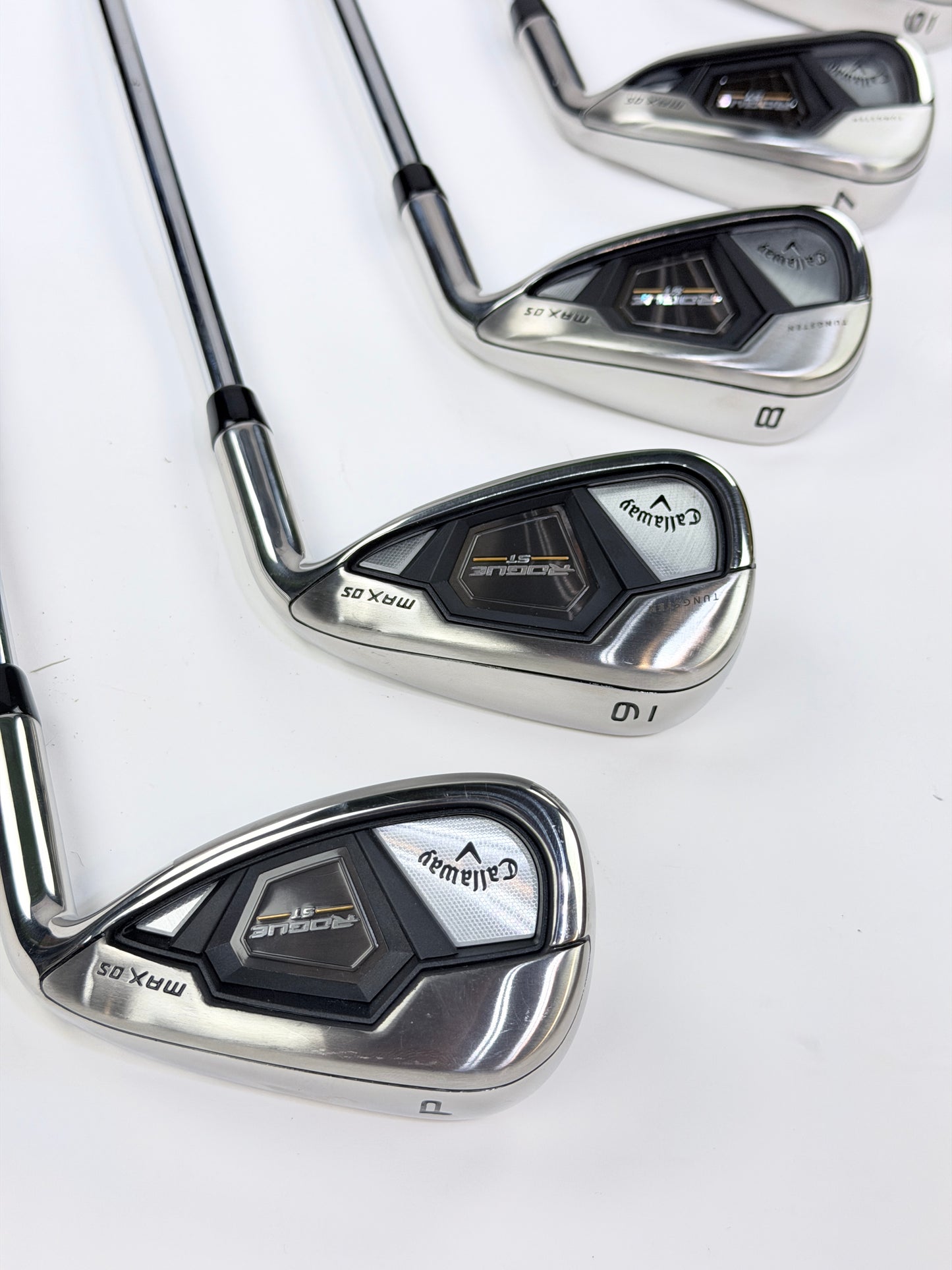 CALLAWAY ROGUE ST MAX OS IRON SET 5-PW R FLEX RH -.25”