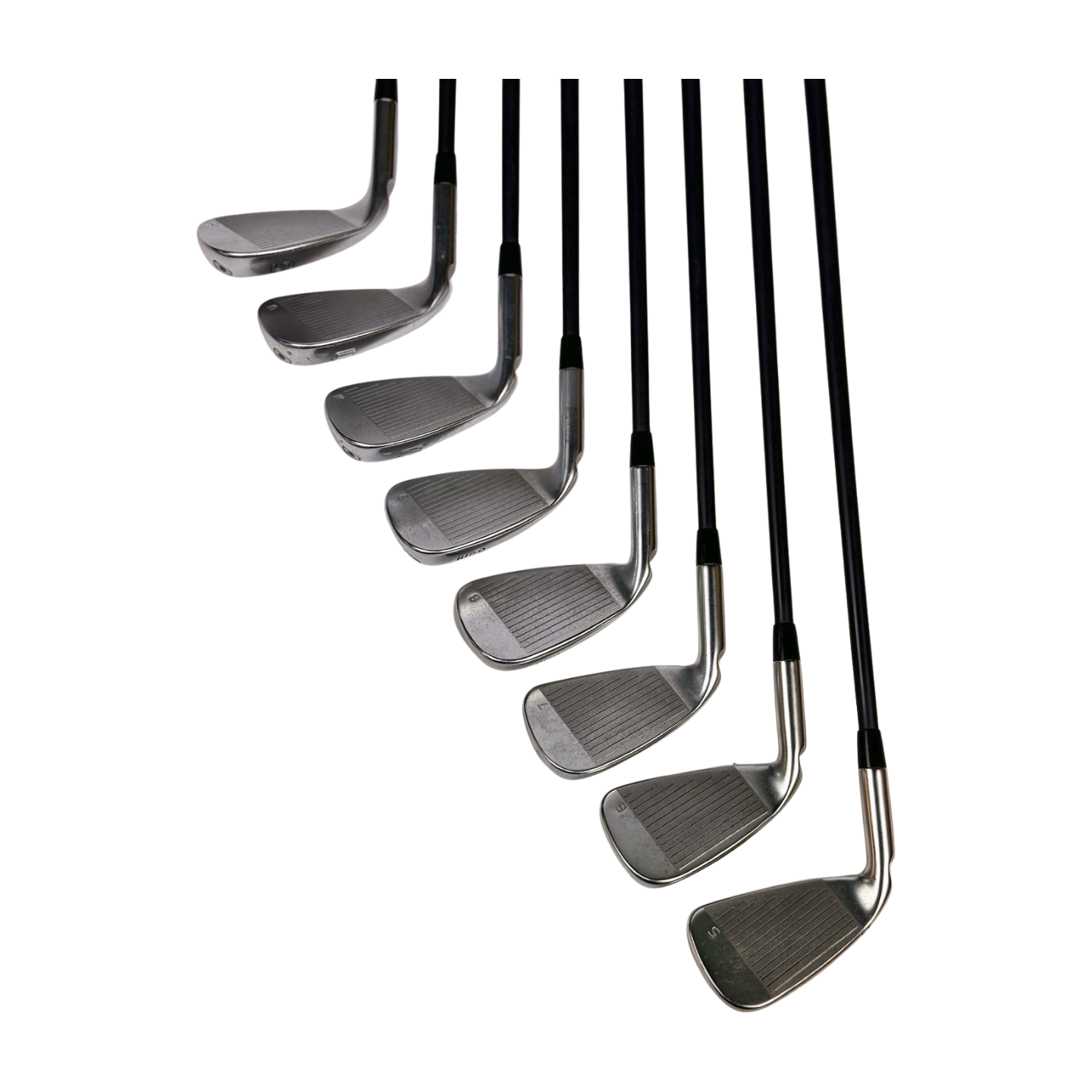 PING G410 IRON SET BLACK DOT 5-PW UW SW R FLEX RH