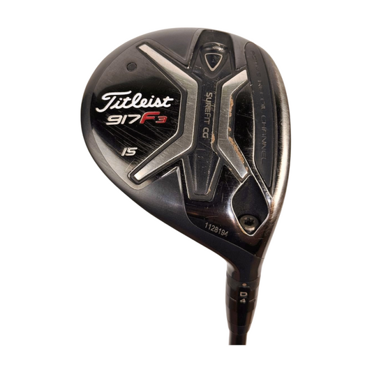 TITLEIST 917 F3 FAIRWAY 3 WOOD 15° S FLEX RH 43”