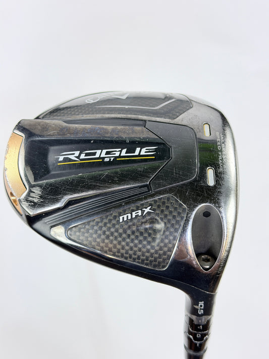CALLAWAY ROGUE ST MAX 10.5° DRIVER R FLEX RH 45”