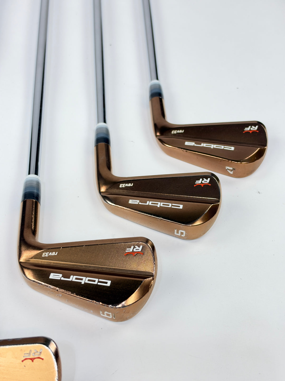 COBRA RF REV 33 SPECIAL EDITION IRON SET 4-PW X FLEX RH
