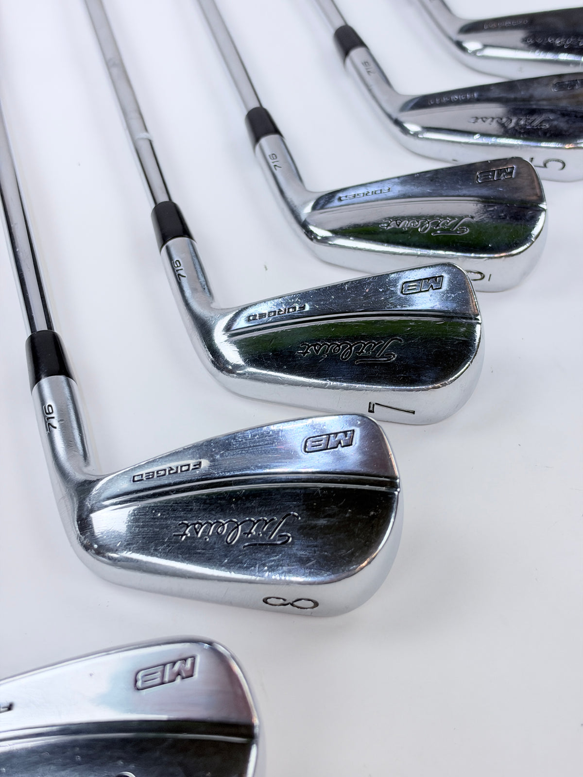 TITLEIST 716 MB FORGED IRON SET 4-PW X FLEX RH -.5”