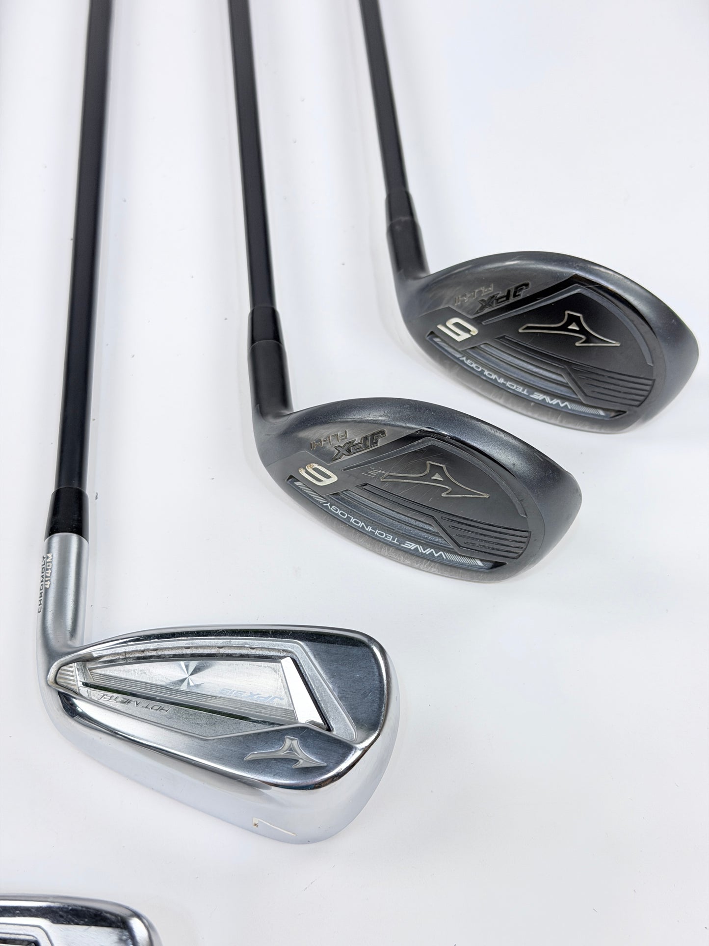 MIZUNO JPX 919 HOT METAL IRON SET 5-PW AW SW SENIOR FLEX RH +.25”