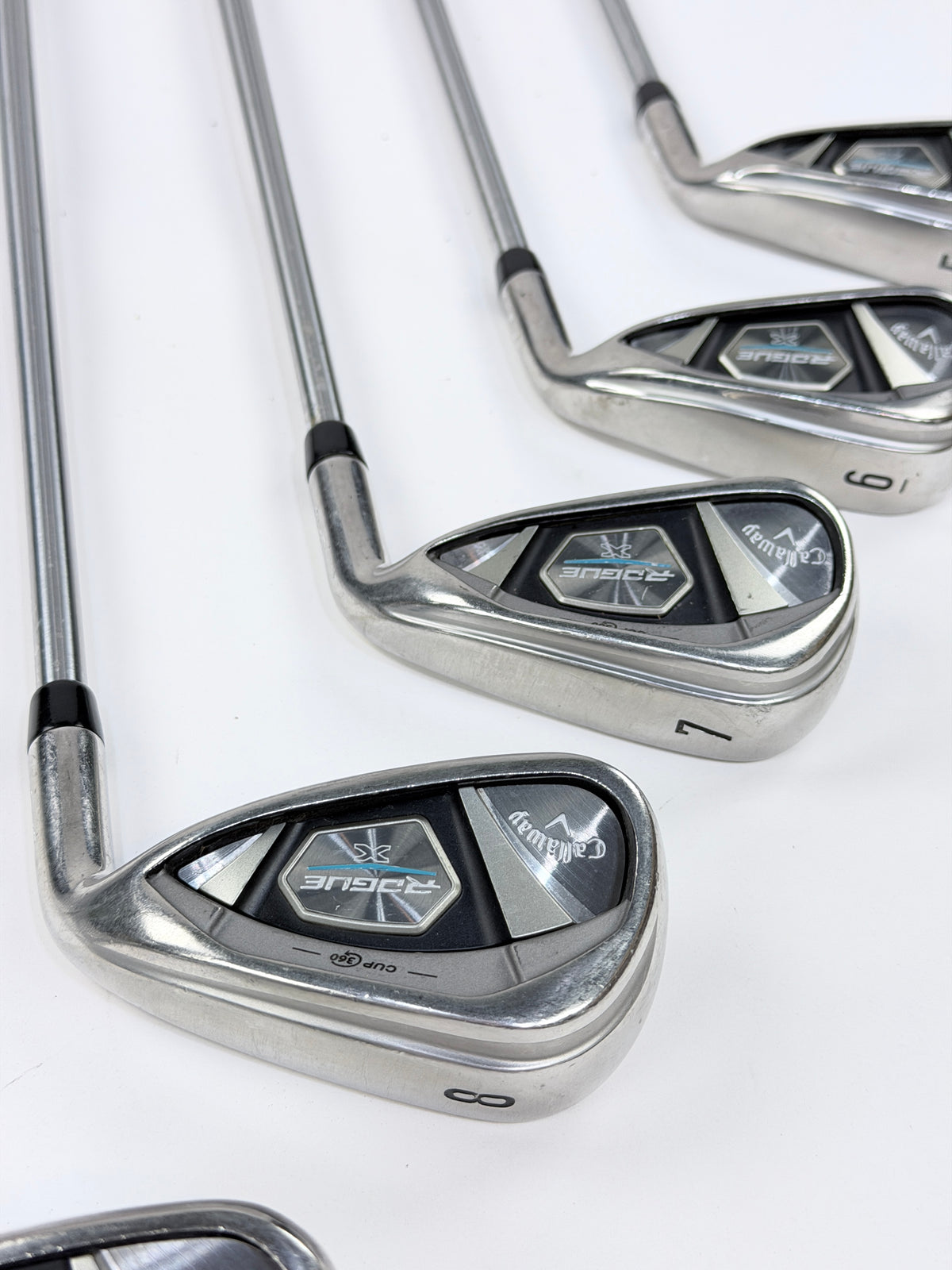 CALLAWAY CF18 ROGUE X IRON SET 5-PW S FLEX RH +.5”