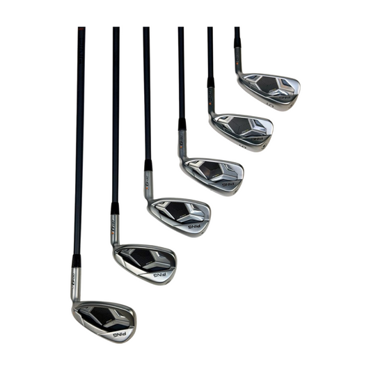 PING G430 IRON SET ORANGE DOT 5-PW SENIOR FLEX RH