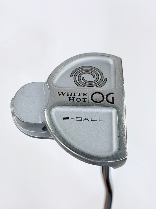 ODYSSEY WHITE HOT OG 2-BALL PUTTER RH 35”