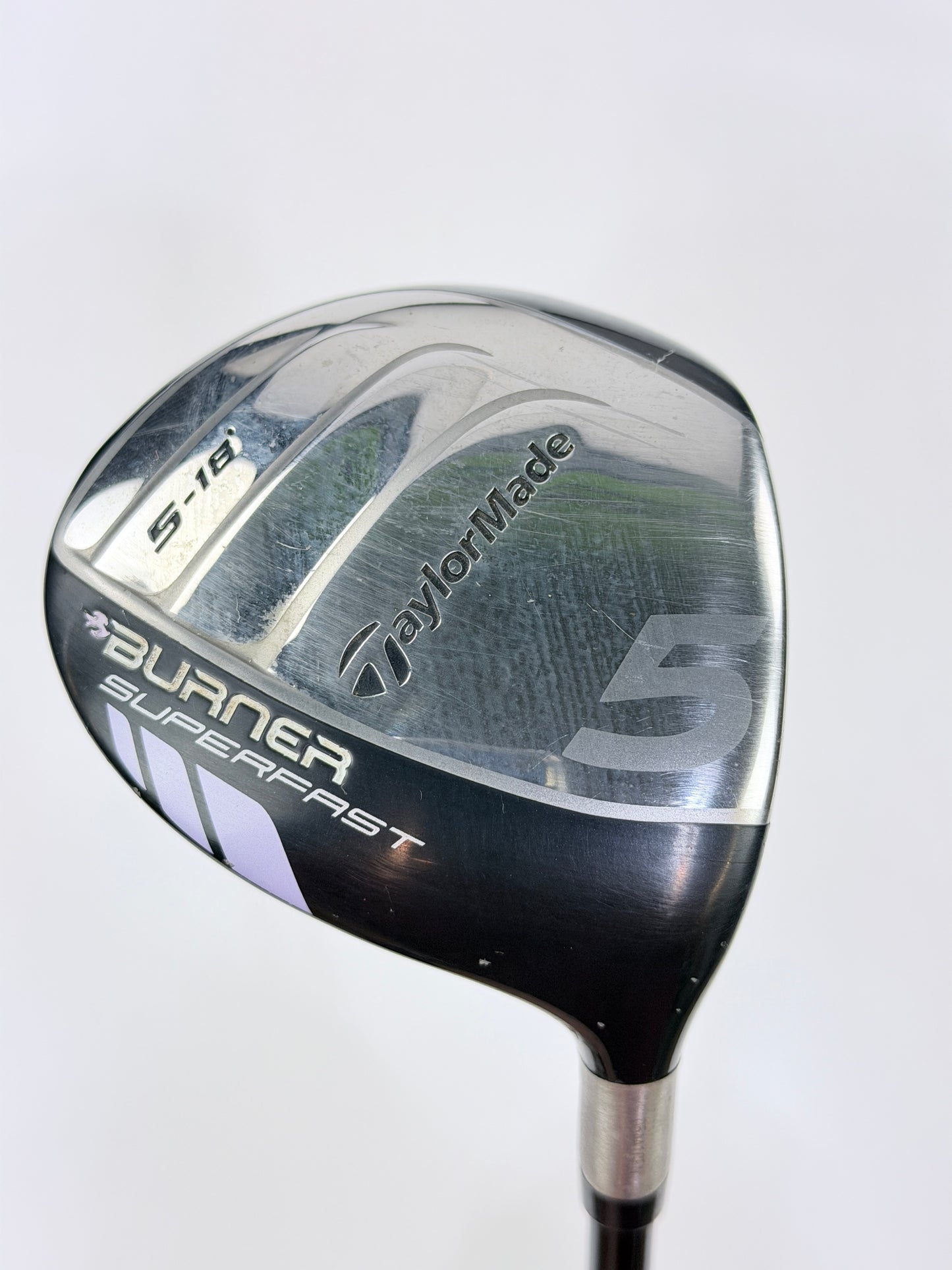 TAYLORMADE BURNER SUPERFAST 5 WOOD 18° LADIES FLEX RH 41.5”