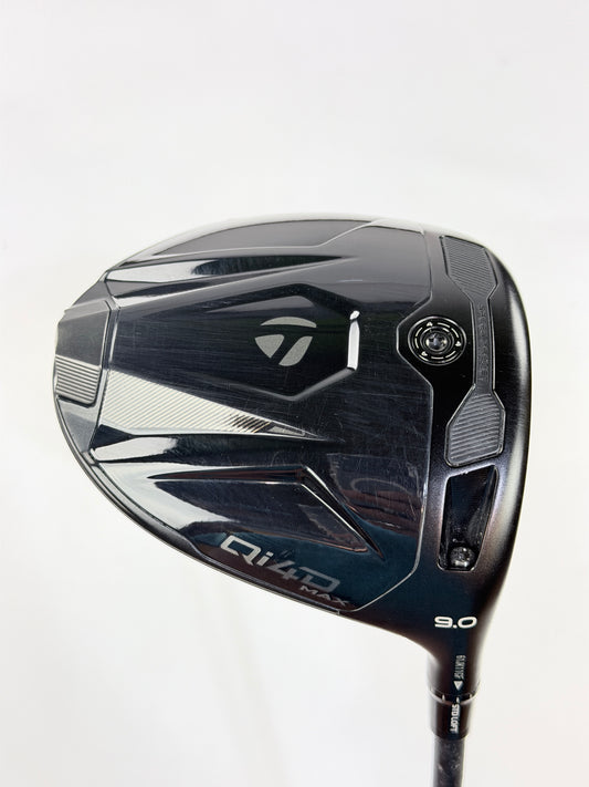 TAYLORMADE QI4D MAX SHADOWFALL9° DRIVER S FLEX RH 45”