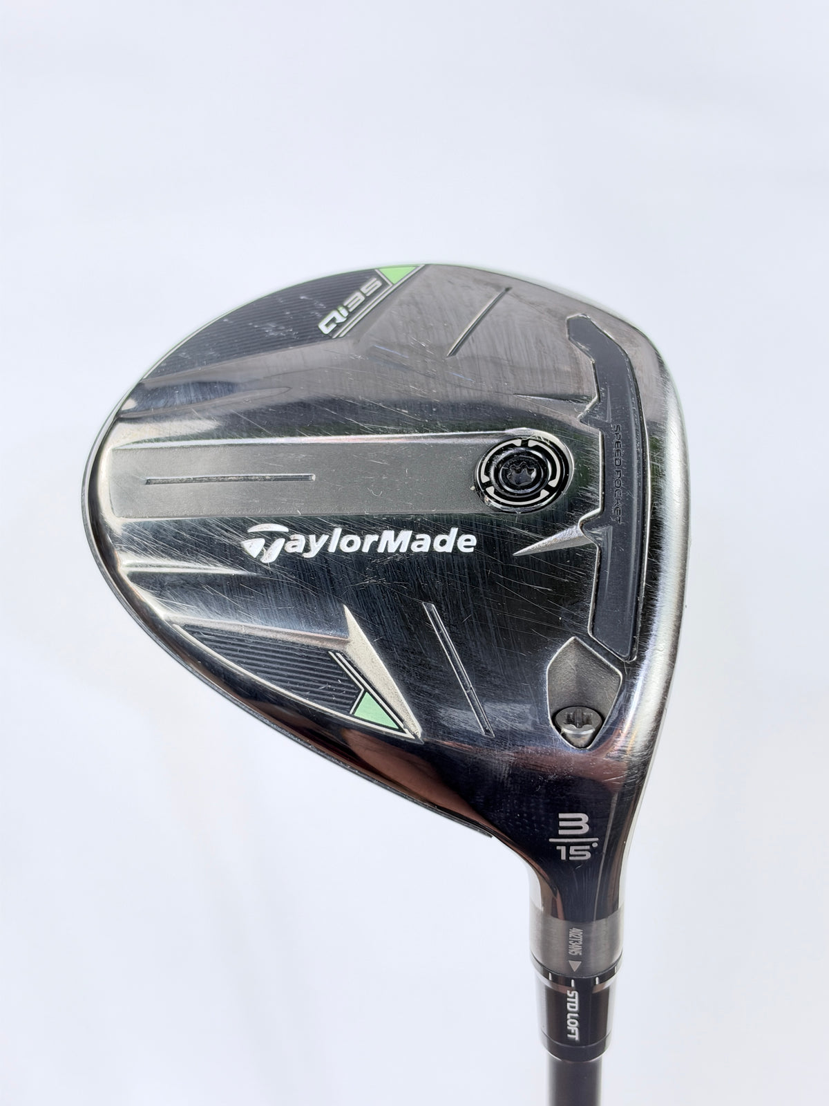 TAYLORMADE QI35 3 WOOD 15° S FLEX RH 43”