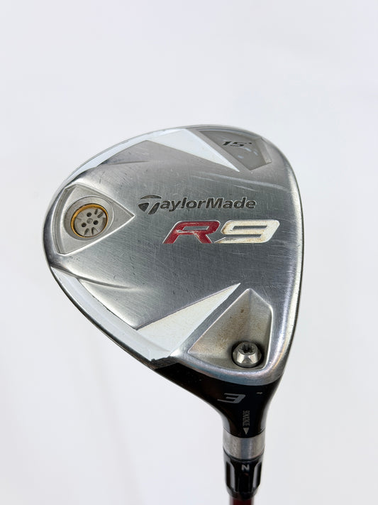 TAYLORMADE R9 15° 3 WOOD R FLEX RH 42”