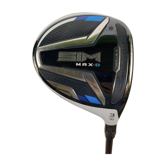 TAYLORMADE SIM MAX D 3 WOOD 16° S FLEX RH 43”