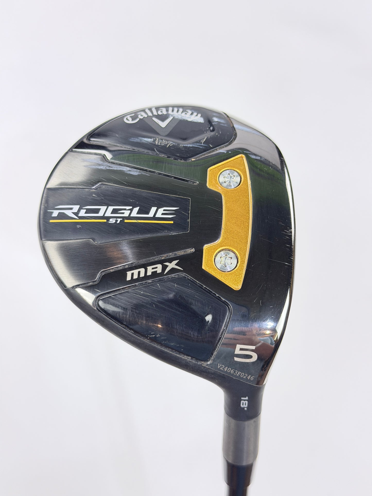 CALLAWAY ROGUE ST MAX 5 WOOD 18° SENIOR FLEX RH 42.25”