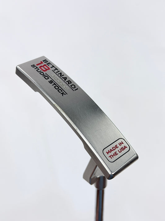 BETTINARDI STUDIO STOCK 18 303 SS PUTTER RH 33”