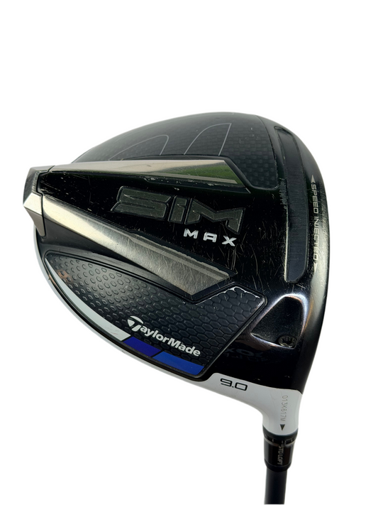 TAYLORMADE SIM MAX 9° DRIVER S FLEX RH 45.5”