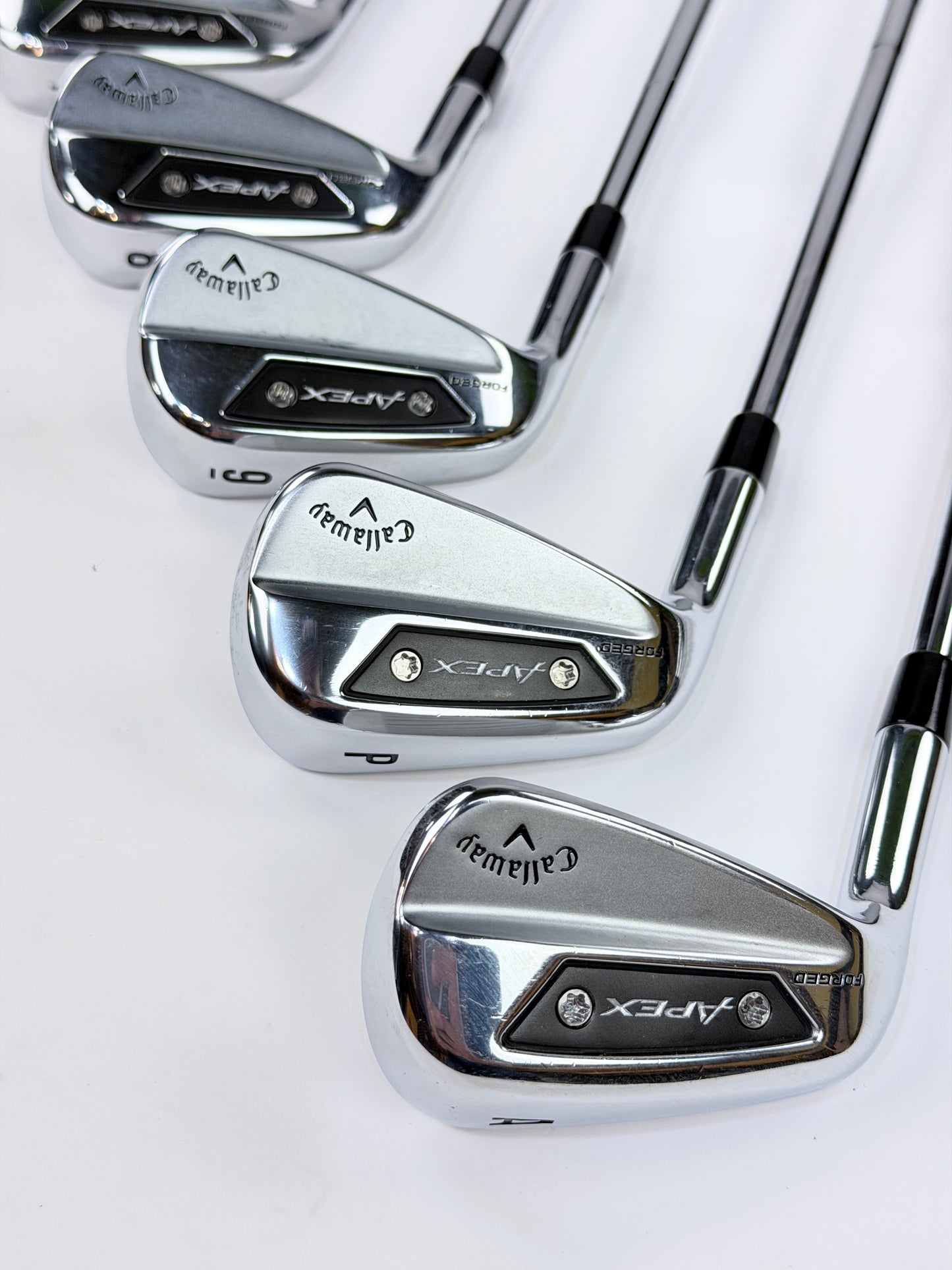 CALLAWAY APEX AI150 IRON SET 4-PW AW S FLEX LH