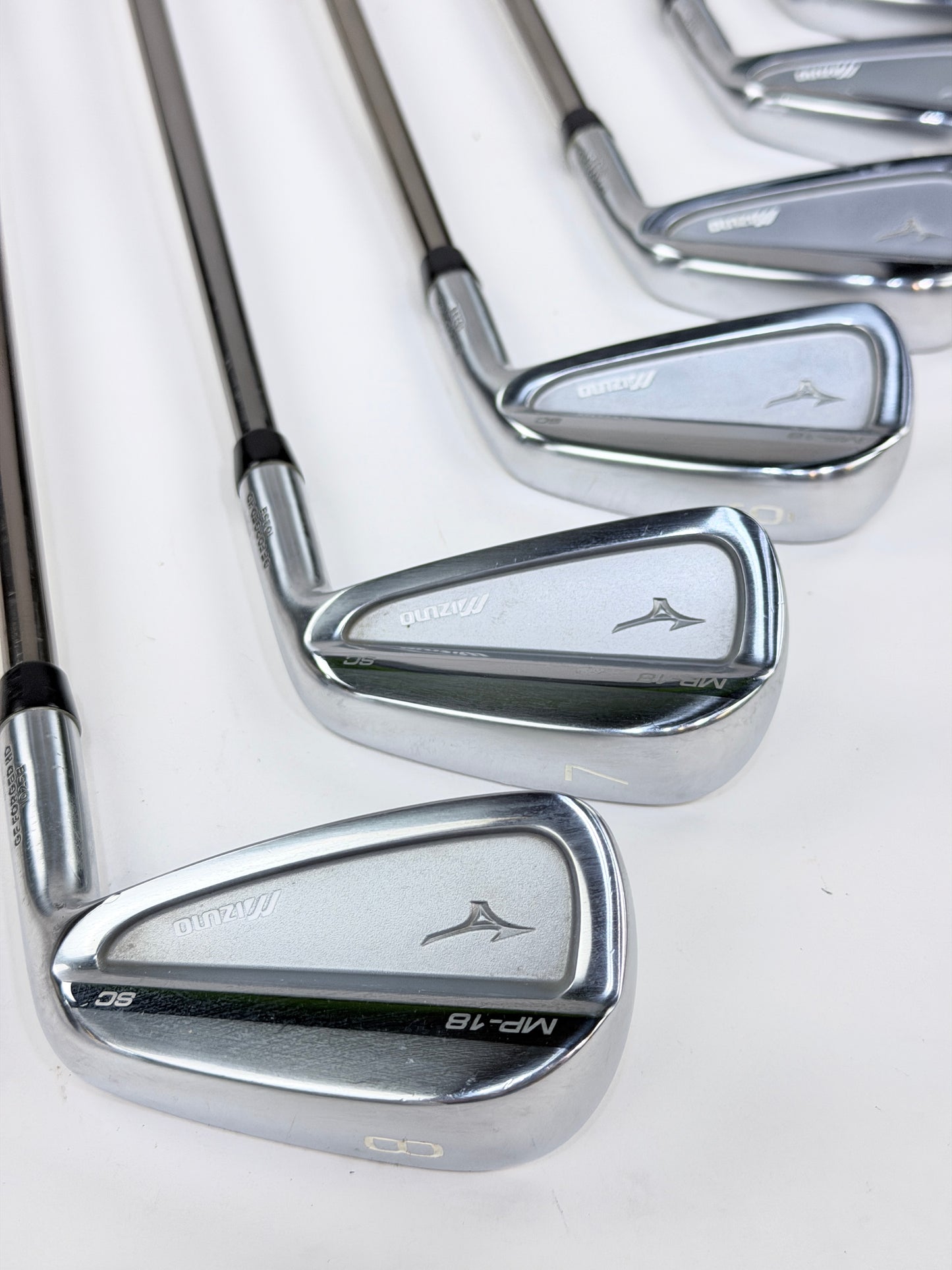 MIZUNO MP-18 SC IRON SET 3-PW S FLEX RH +1”