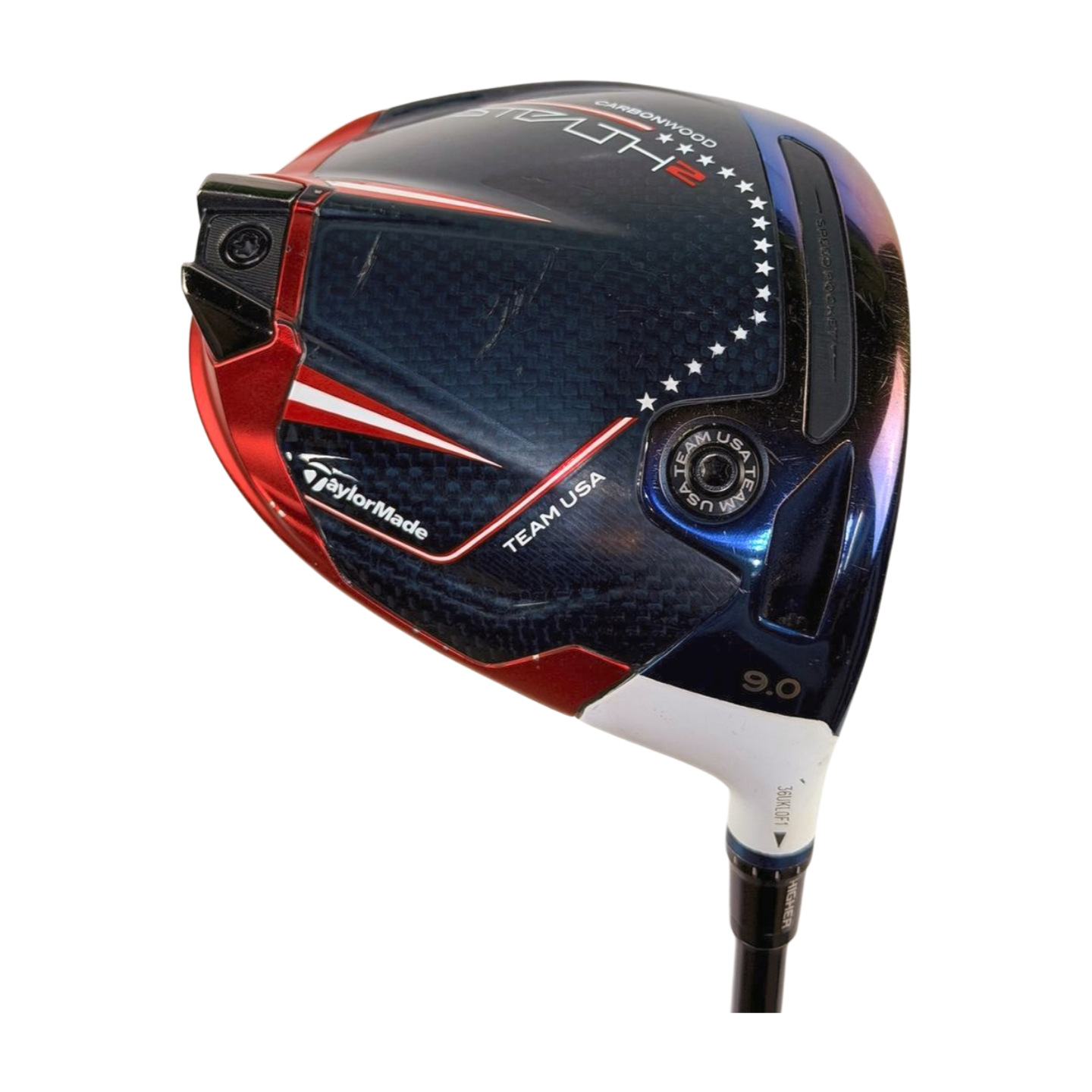 TAYLORMADE STEALTH 2 DRIVER 9° RYDER CUP USA X FLEX RH 45.25”