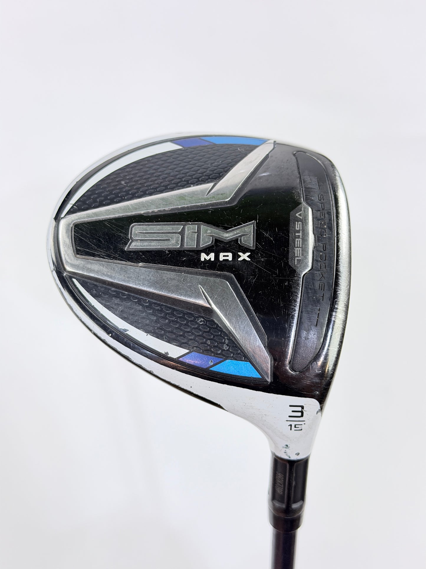 TAYLORMADE SIM MAX 3 WOOD 15° R FLEX RH 43”