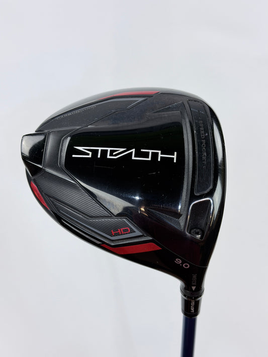 TAYLORMADE STEALTH HD 9° DRIVER R FLEX RH 45.25”