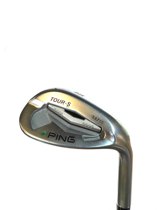 PING TOUR S WEDGE 58° GREEN DOT R FLEX RH 37”